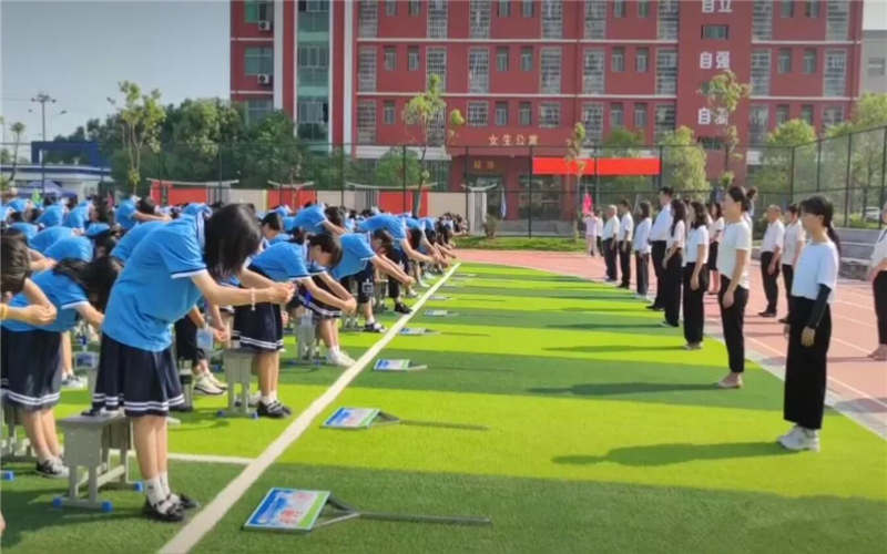 吉安市理工技工學校2021開學典禮-拜師禮環節